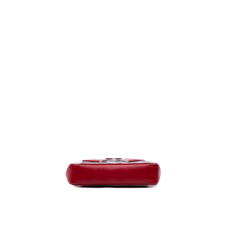 Chanel Calfskin and PVC Triple CC Tote Red - gabyparis.fr