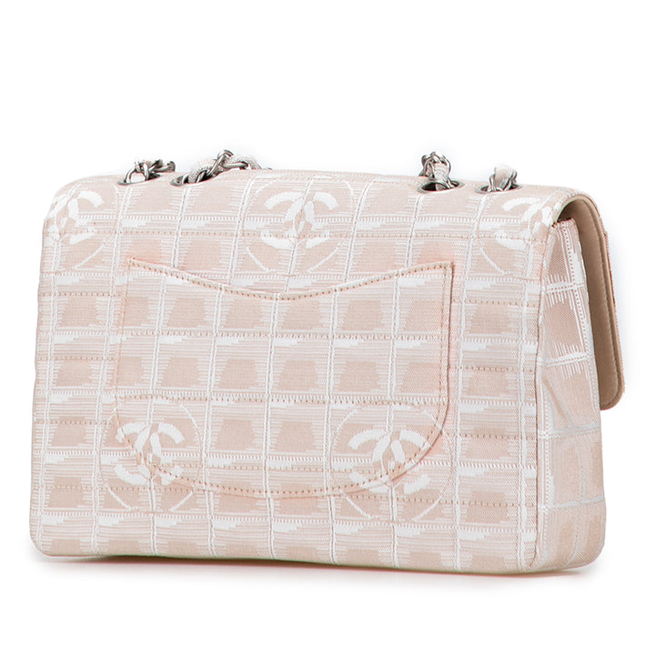 Chanel Medium New Travel Line Nylon Single Flap Marron – GABY PARIS Authentique