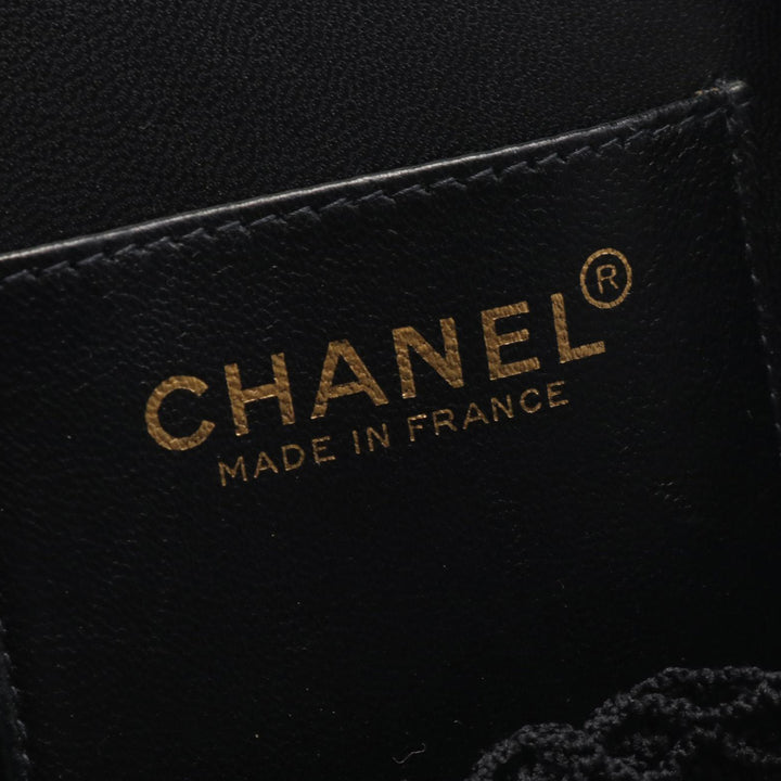 Chanel Cuir d’agneau and Satin Camellia Flower Evening Bag Noir – GABY PARIS Authentique