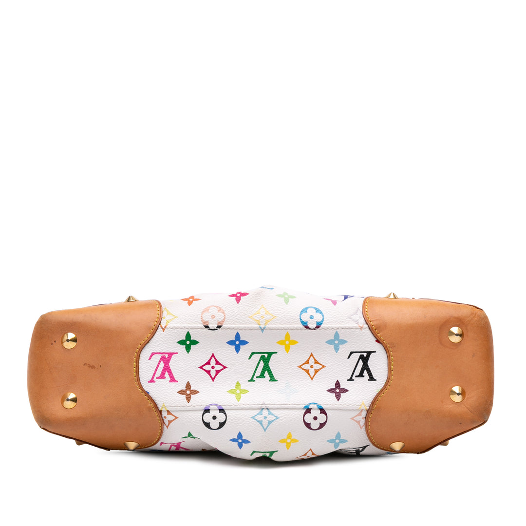 Louis Vuitton Monogram Multicolore Judy MM Blanc