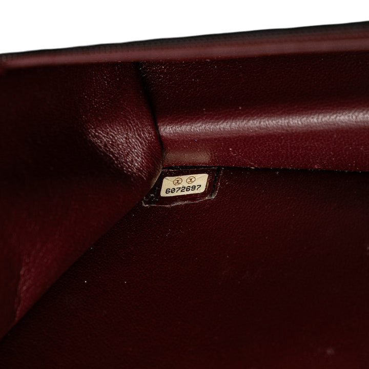 Chanel CC Quilted Cuir d’agneau Full Single Flap Noir – GABY PARIS Authentique