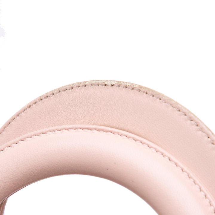 Dior Large Cuir d’agneau Cannage Lady Dior Rose – GABY PARIS Authentique