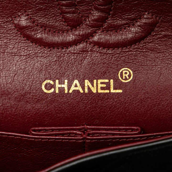 Chanel Small Classic Cuir d’agneau Double rabat Noir – GABY PARIS Authentique