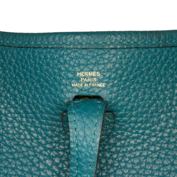 Hermès Clemence Evelyne III TPM Bleu