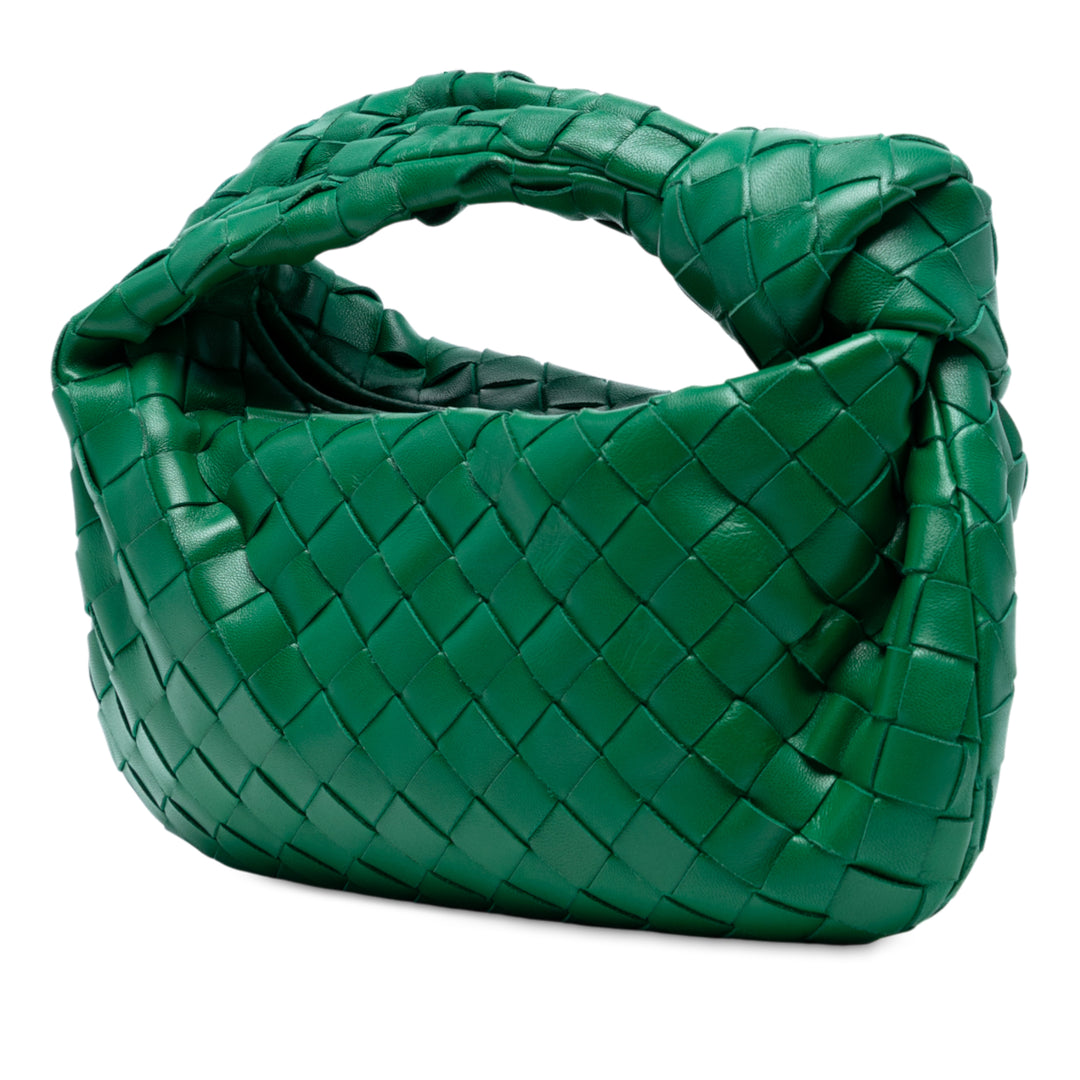 Bottega Veneta Mini Nappa Intrecciato Jodie Vert – GABY PARIS Authentique