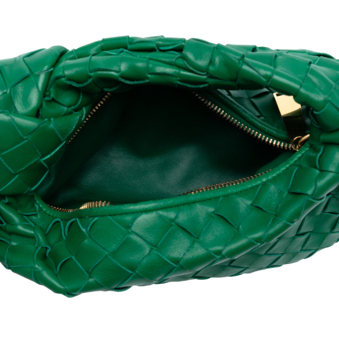 Bottega Veneta Mini Nappa Intrecciato Jodie Vert – GABY PARIS Authentique