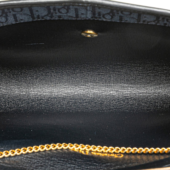 Dior Diorissimo Trotter Toile Chain Sac porté croisé Bleu – GABY PARIS Authentique