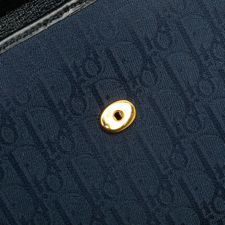 Dior Diorissimo Trotter Toile Chain Sac porté croisé Bleu – GABY PARIS Authentique