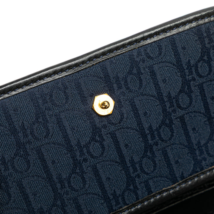 Dior Diorissimo Trotter Toile Chain Sac porté croisé Bleu – GABY PARIS Authentique