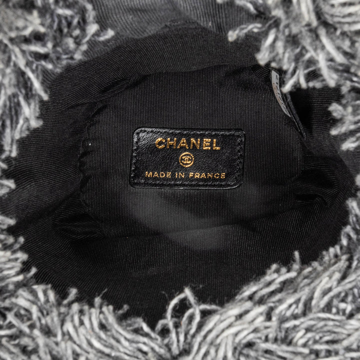 Chanel Mini Denim Mood Bucket with Chain Gris – GABY PARIS Authentique