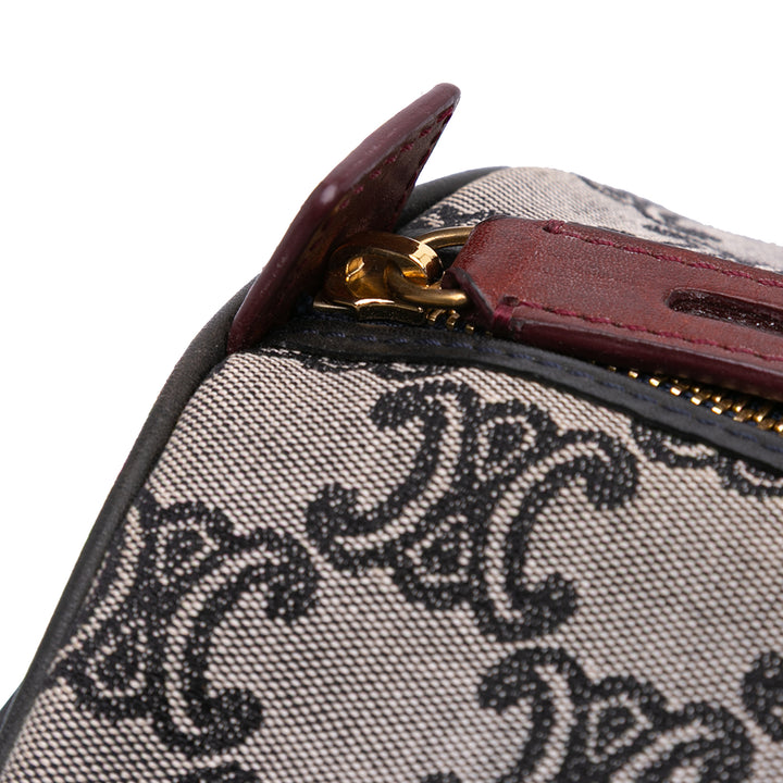 Celine Macadam Toile Boston Bag Gris