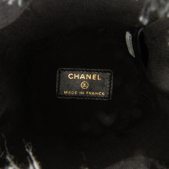 Chanel Mini Denim Mood Bucket with Chain Gris – GABY PARIS Authentique