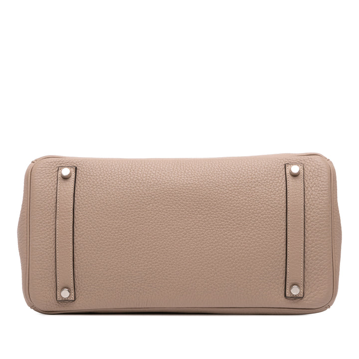 Hermès Clemence Birkin Retourne 35 Marron – GABY PARIS Authentique