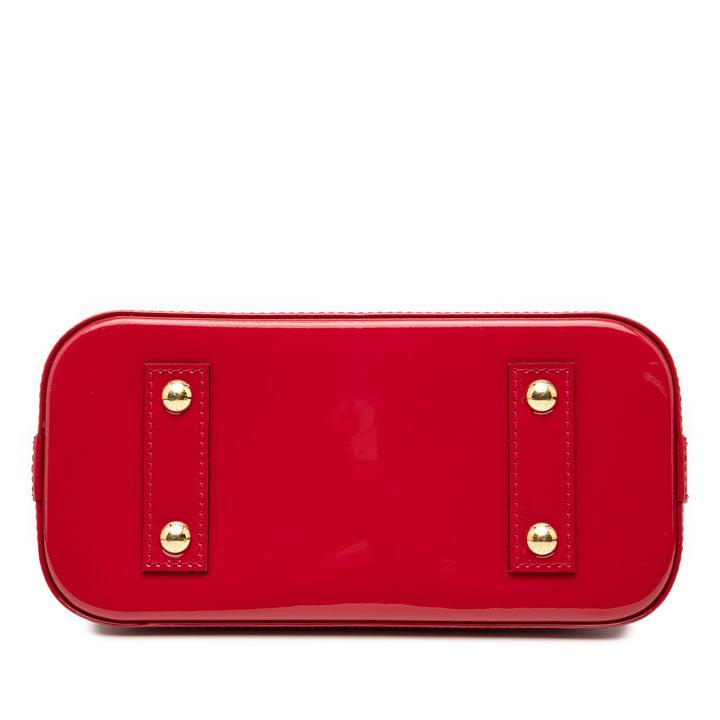 Louis Vuitton Monogram Vernis Alma BB Rouge – GABY PARIS Authentique
