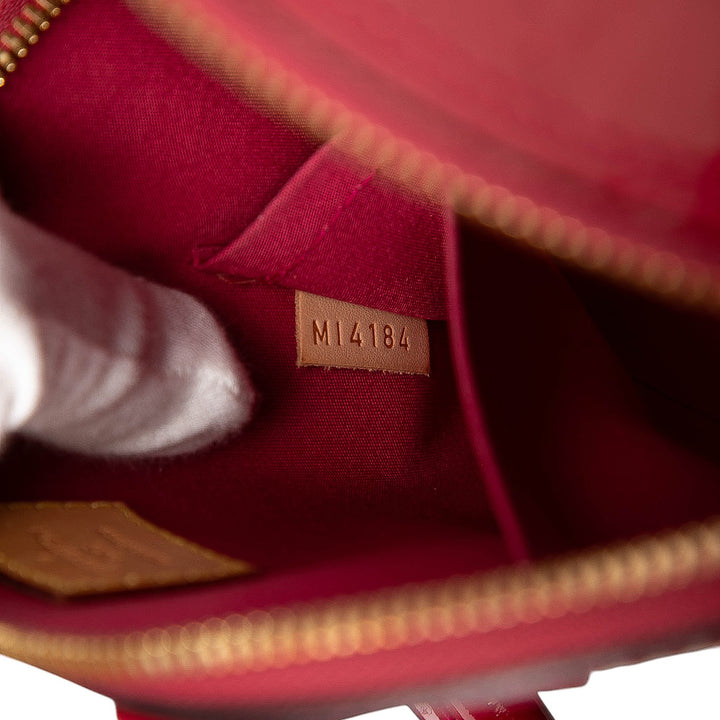 Louis Vuitton Monogram Vernis Alma BB Rouge – GABY PARIS Authentique