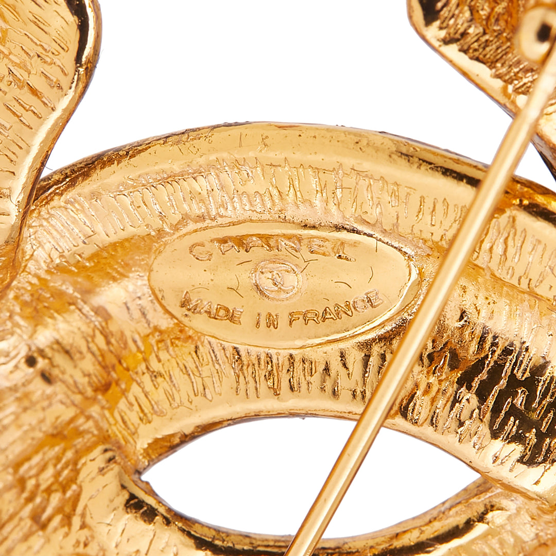 Chanel Doré Plated CC Quilted Broche Doré – GABY PARIS Authentique