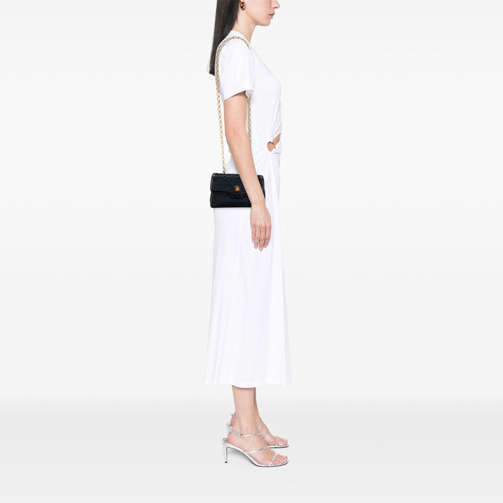 Chanel CC Quilted Satin Bijoux Chain Single Flap Noir – GABY PARIS Authentique