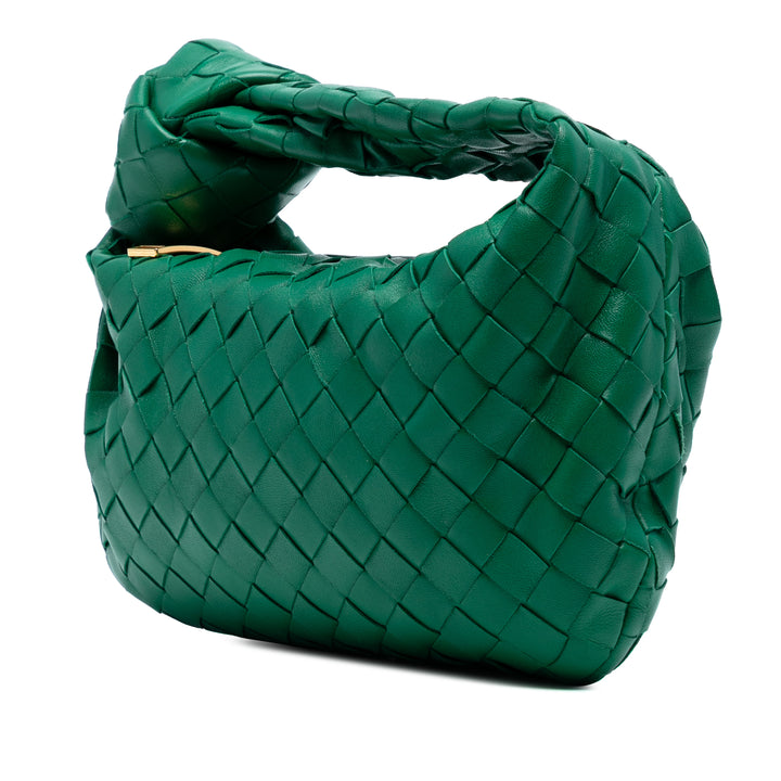 Bottega Veneta Mini Nappa Intrecciato Jodie Vert – GABY PARIS Authentique