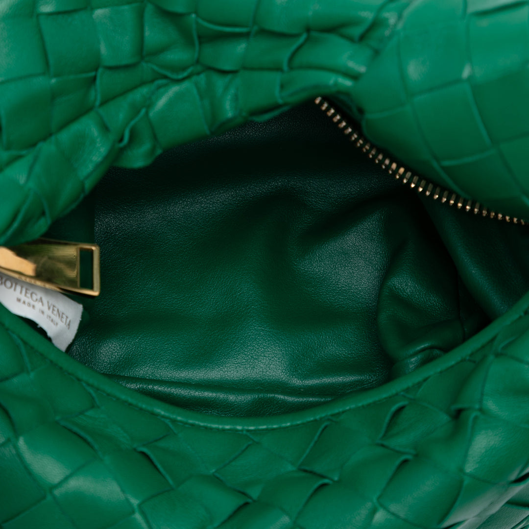 Bottega Veneta Mini Nappa Intrecciato Jodie Vert – GABY PARIS Authentique