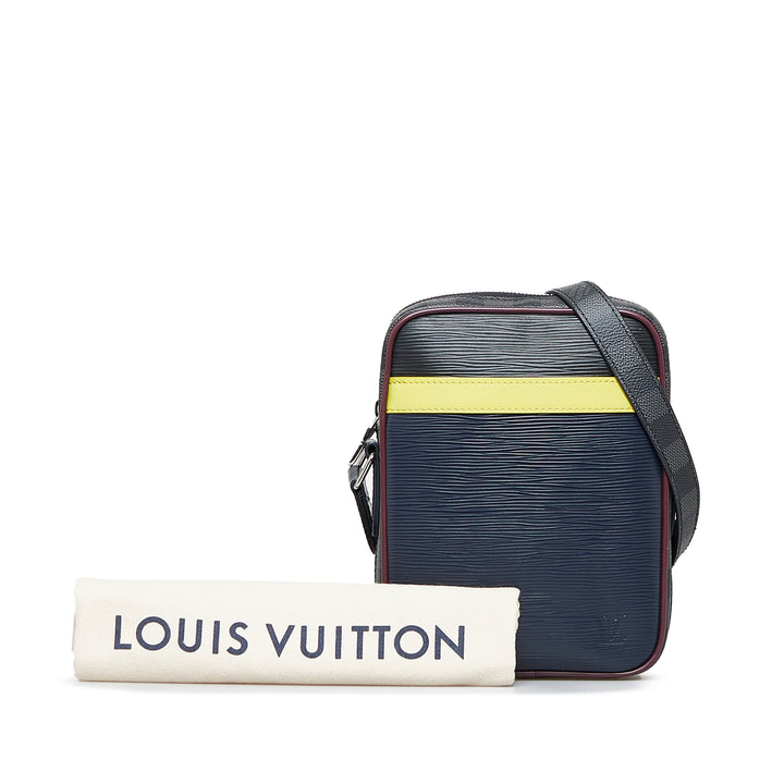 Louis Vuitton Epi Damier Graphite Danube Slim Noir – GABY PARIS Authentique