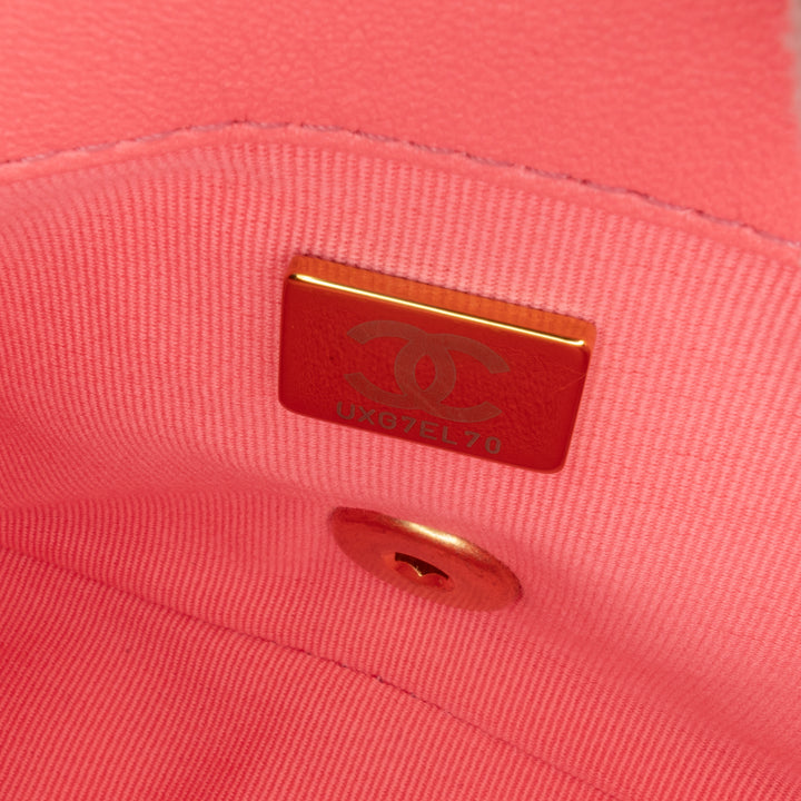 Chanel Mini Quilted Cuir d’agneau Funky Town Flap Rose – GABY PARIS Authentique