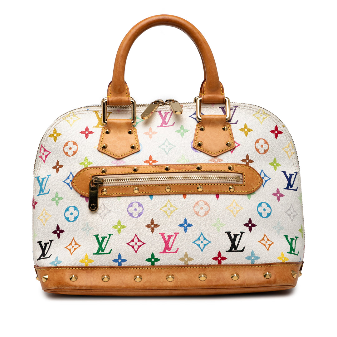 Louis Vuitton Monogram Multicolore Alma PM Blanc – GABY PARIS Authentique