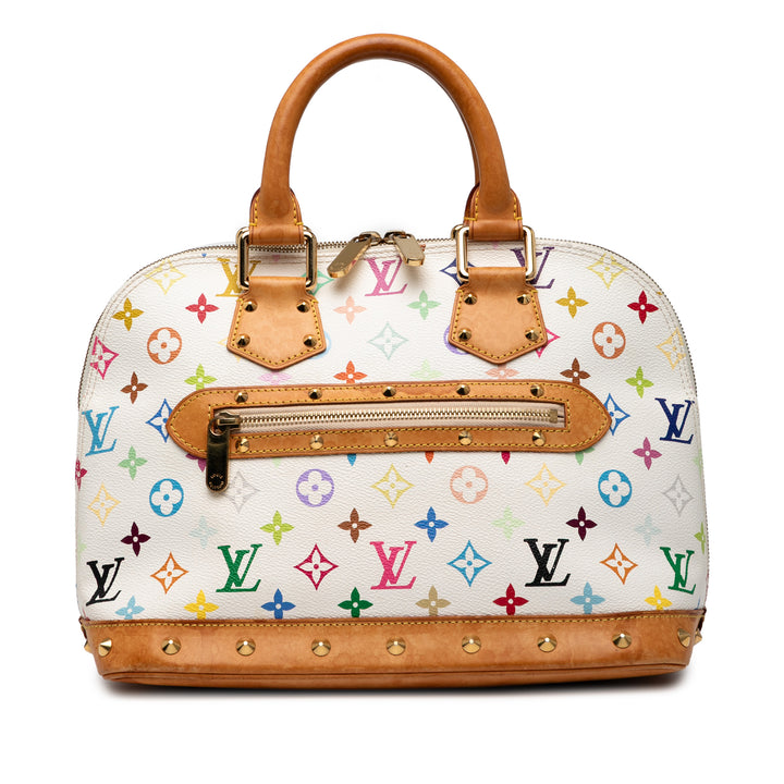 Louis Vuitton Monogram Multicolore Alma PM Blanc – GABY PARIS Authentique