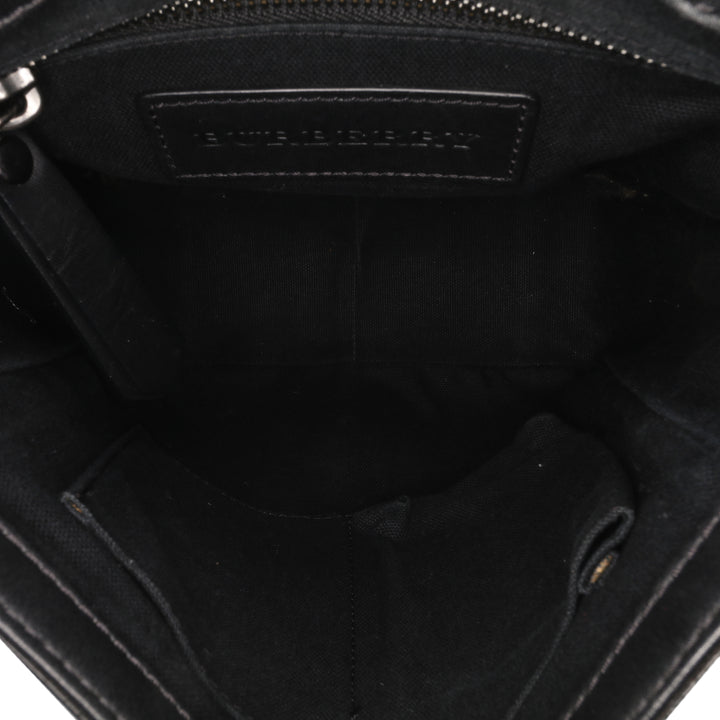 Burberry Smoke Check Coated Toile Crossbody Marron – GABY PARIS Authentique