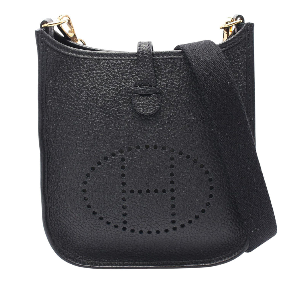 Hermès Clemence Evelyne TPM Noir