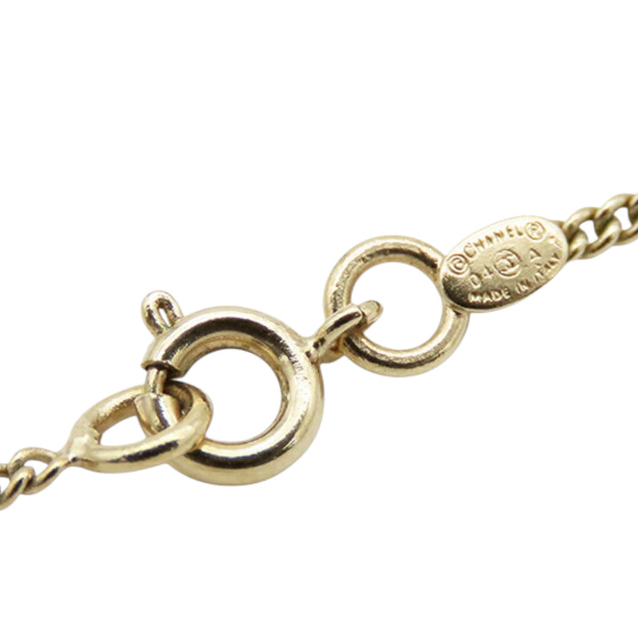 Chanel Doré Plated CC Lipstick Pendant Collier Doré – GABY PARIS Authentique