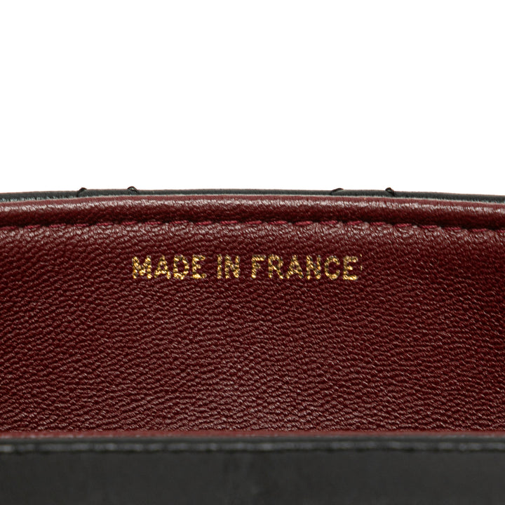 Chanel CC Quilted Cuir d’agneau Bijoux Chain Curved Full Flap Noir – GABY PARIS Authentique