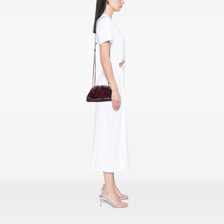 Bottega Veneta Cuir d’agneau The Mini Pochette Sac porté croisé Rouge – GABY PARIS Authentique