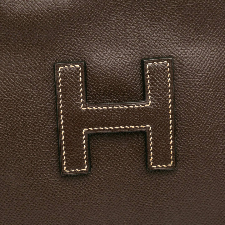 Hermès Epsom Jige PM Marron – GABY PARIS Authentique