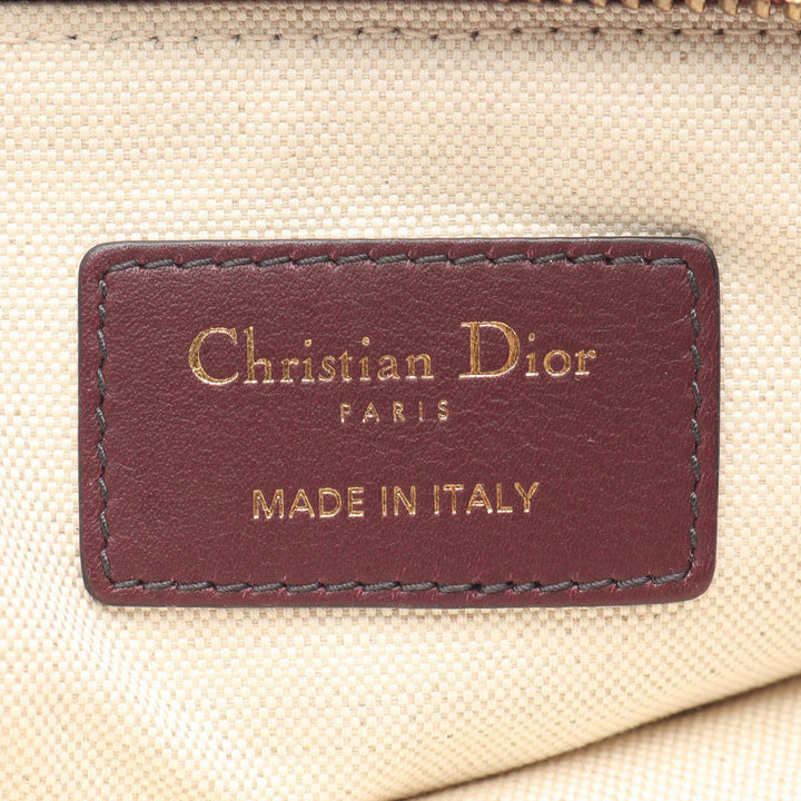 Dior Oblique Toile Pochette Rouge