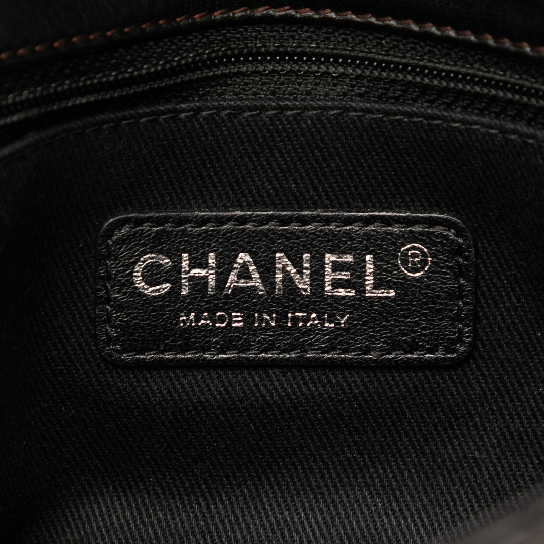 Chanel Small Quilted Cuir verni Coco Shine Flap Noir – GABY PARIS Authentique