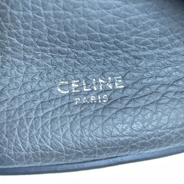 Celine Nano Leather Big Bucket Bag Gris – GABY PARIS Authentique