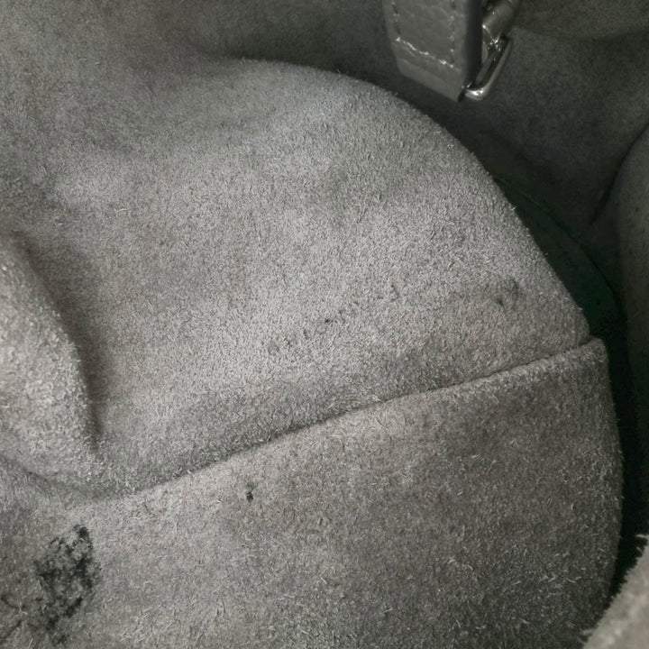 Celine Nano Leather Big Bucket Bag Gris – GABY PARIS Authentique