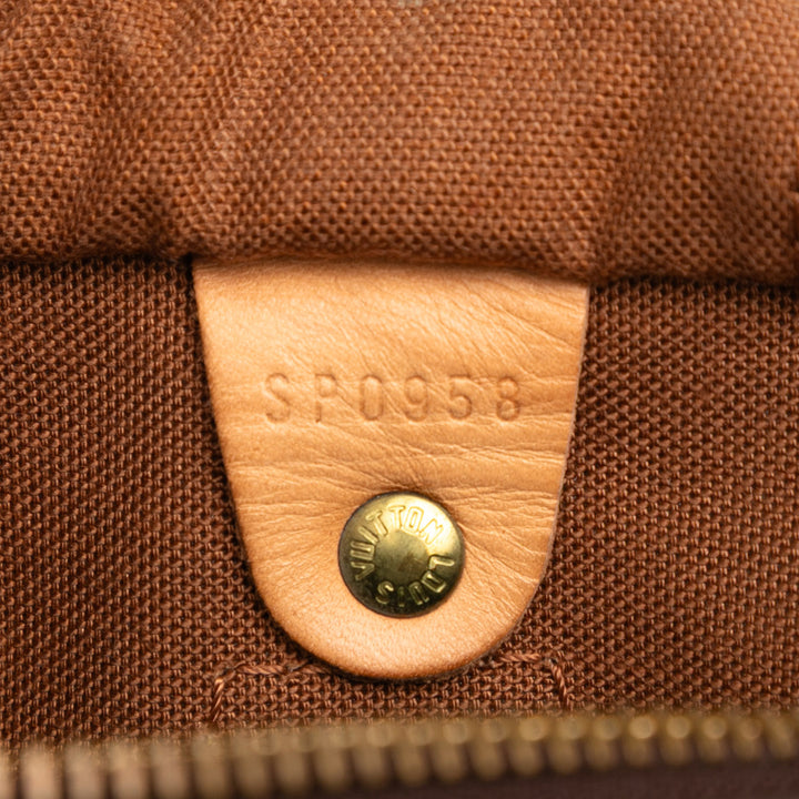 Louis Vuitton Monogram Speedy 30 Marron – GABY PARIS Authentique