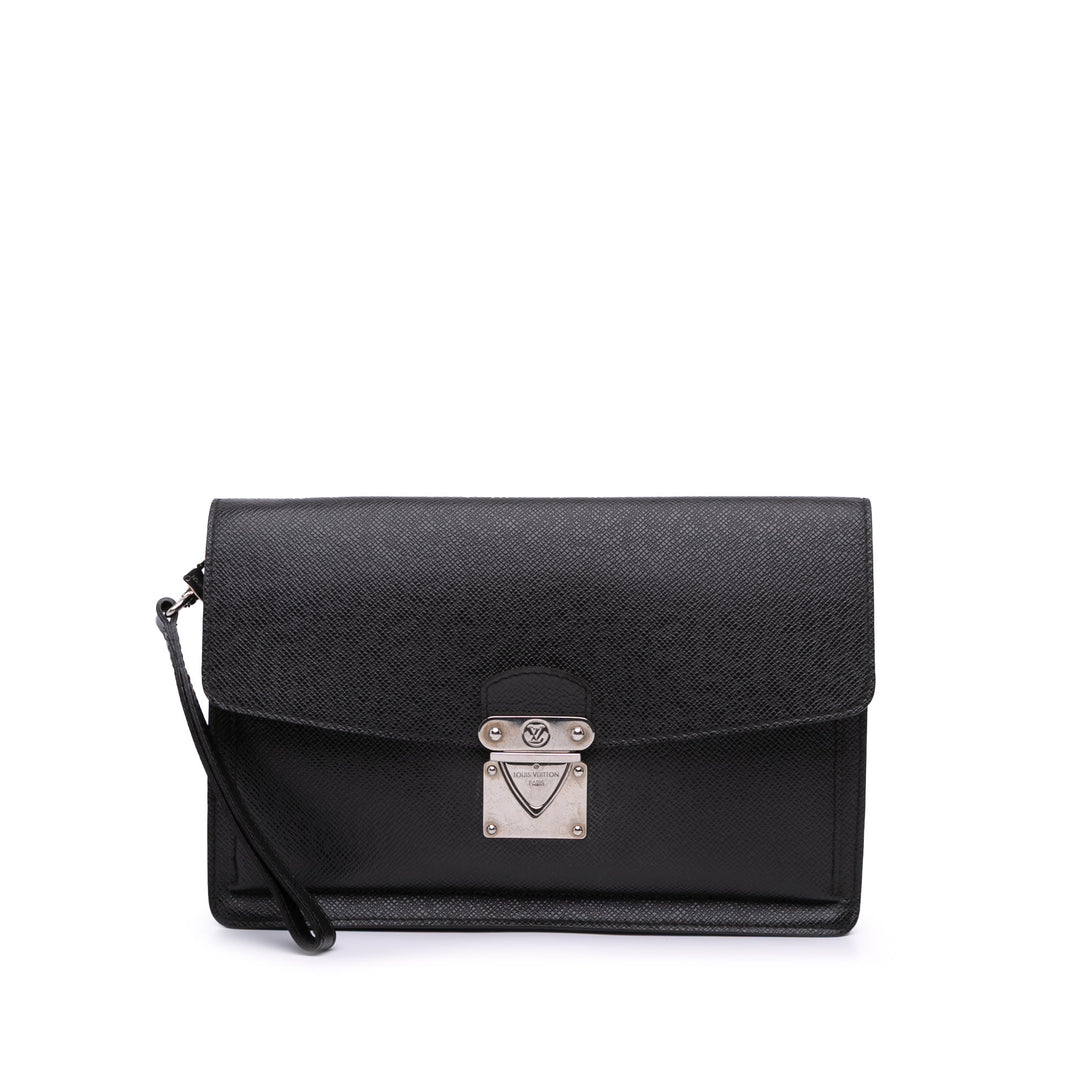 Louis Vuitton Taiga Belaia Pochette Noir – GABY PARIS Authentique
