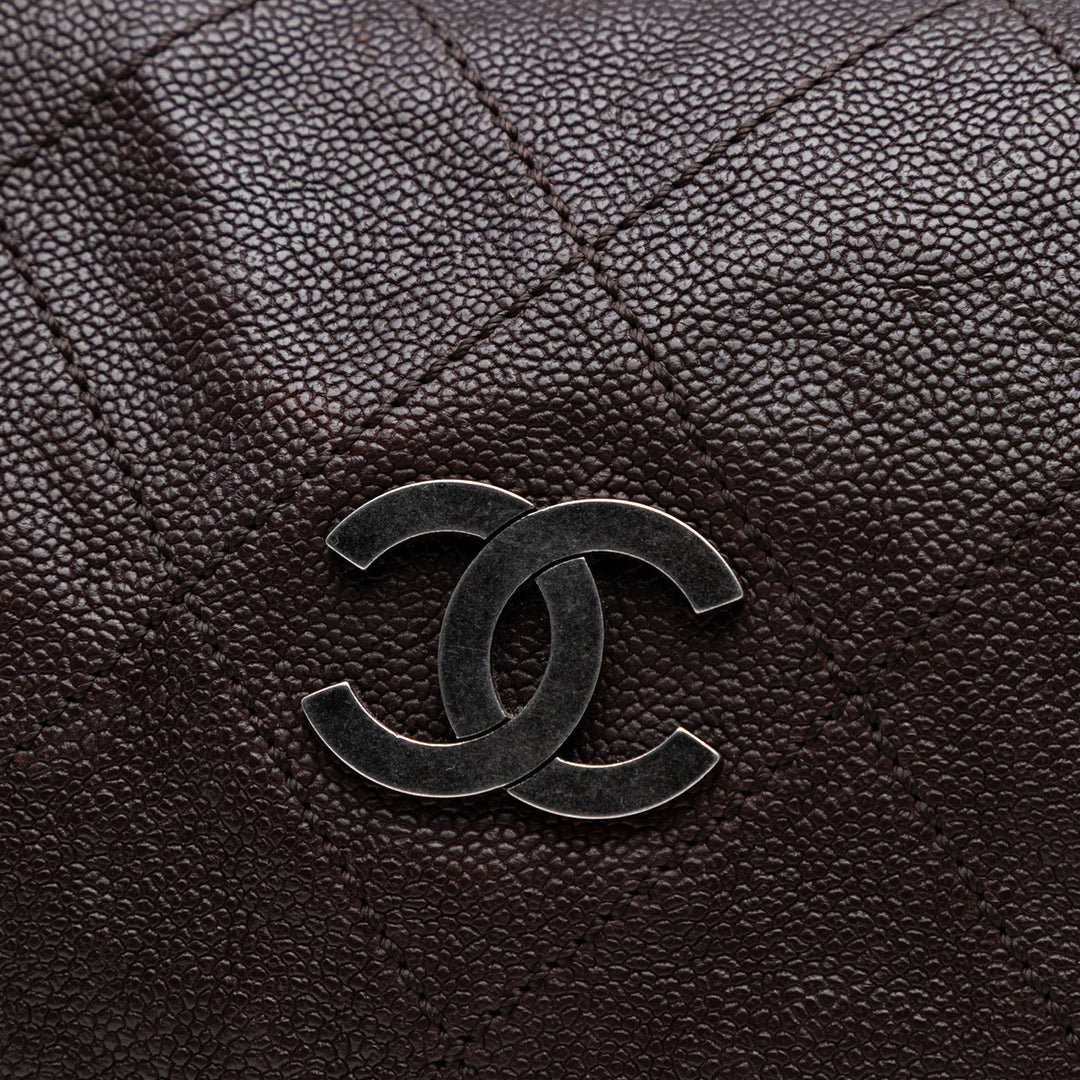 Chanel Large CC Caviar Outdoor Ligne Hobo Marron – GABY PARIS Authentique