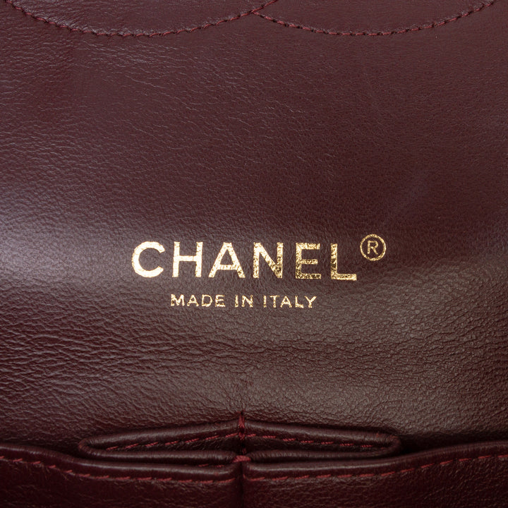 Chanel Maxi Classic Cuir d’agneau Double rabat Noir