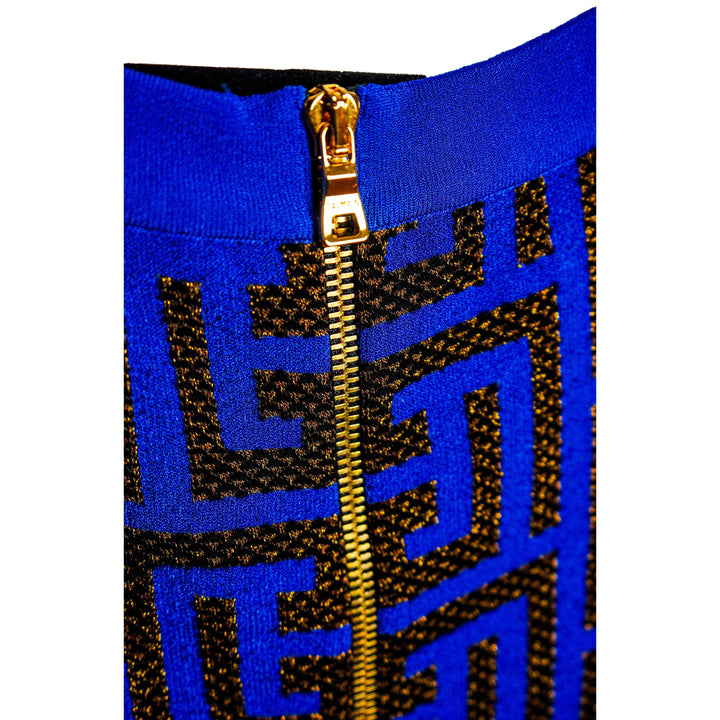 BALMAIN Robe à motif monogrammé taille 38 - gabyparis.fr