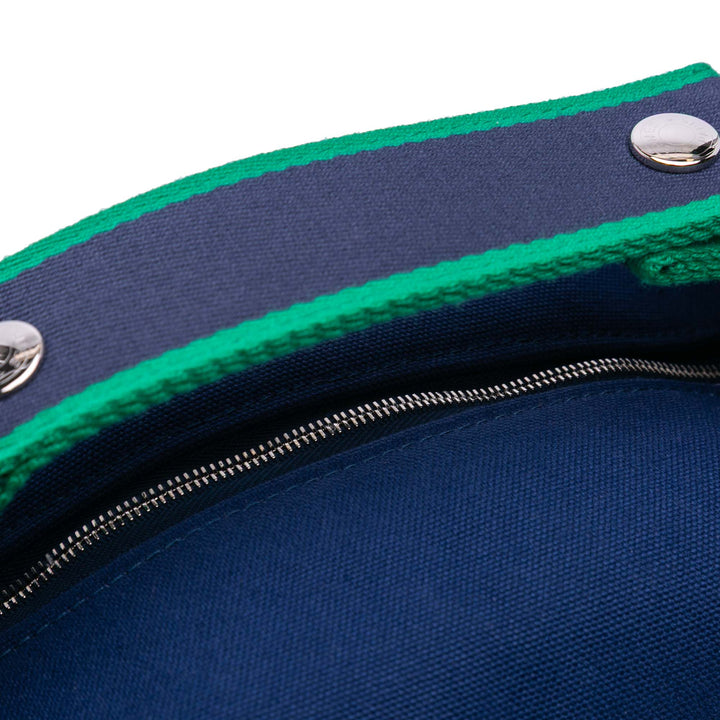 Hermès Small Canvas Bride A Brac Blue - gabyparis.fr