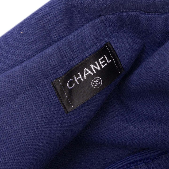 Chanel CC Terry Cloth Beach Cabas Bleu – GABY PARIS Authentique