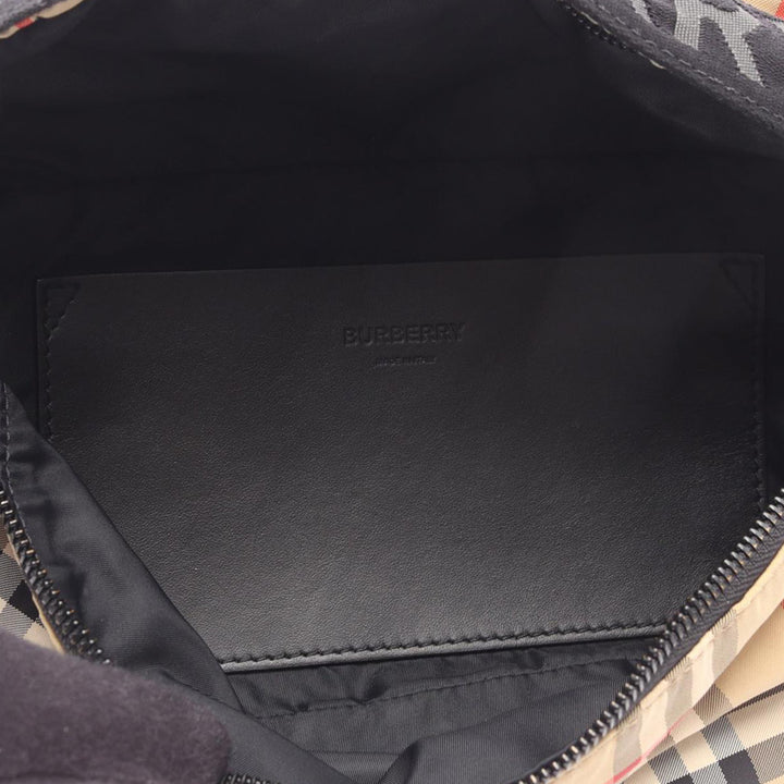 Burberry House Check Nylon Sonny Belt Bag Marron