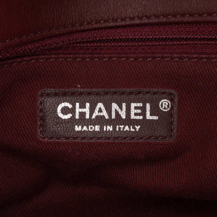 Chanel CC Toile Stripe Flap Blanc – GABY PARIS Authentique