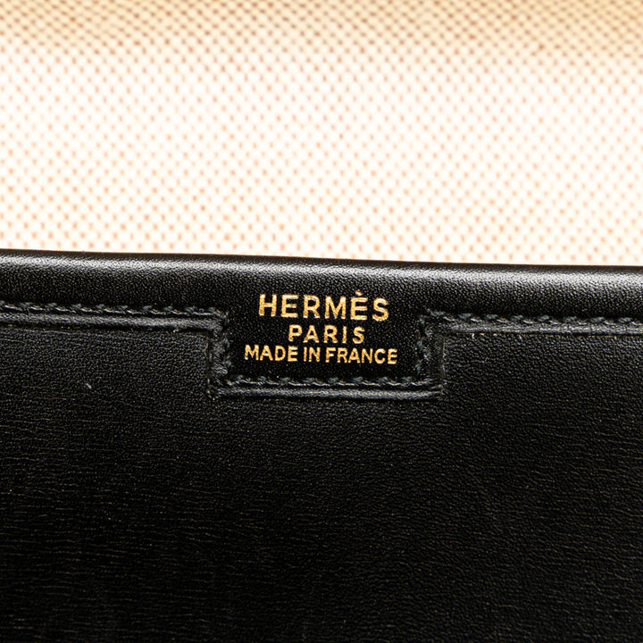 Hermès Box Calf Jige 29 Noir – GABY PARIS Authentique