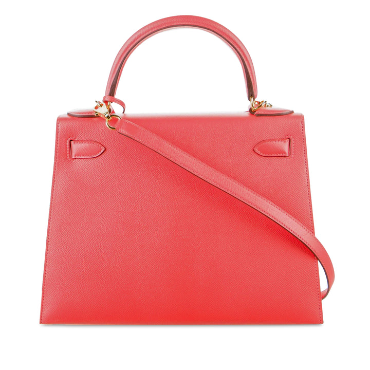 Hermès Epsom Kelly Sellier 28 Rose