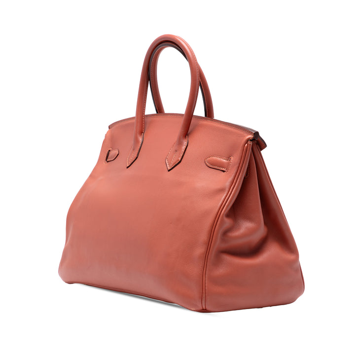 Hermès Swift Birkin Retourne 35 Rose – GABY PARIS Authentique