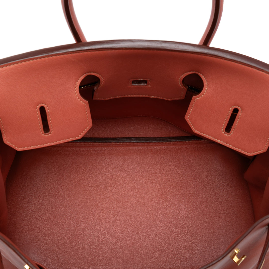 Hermès Swift Birkin Retourne 35 Rose – GABY PARIS Authentique